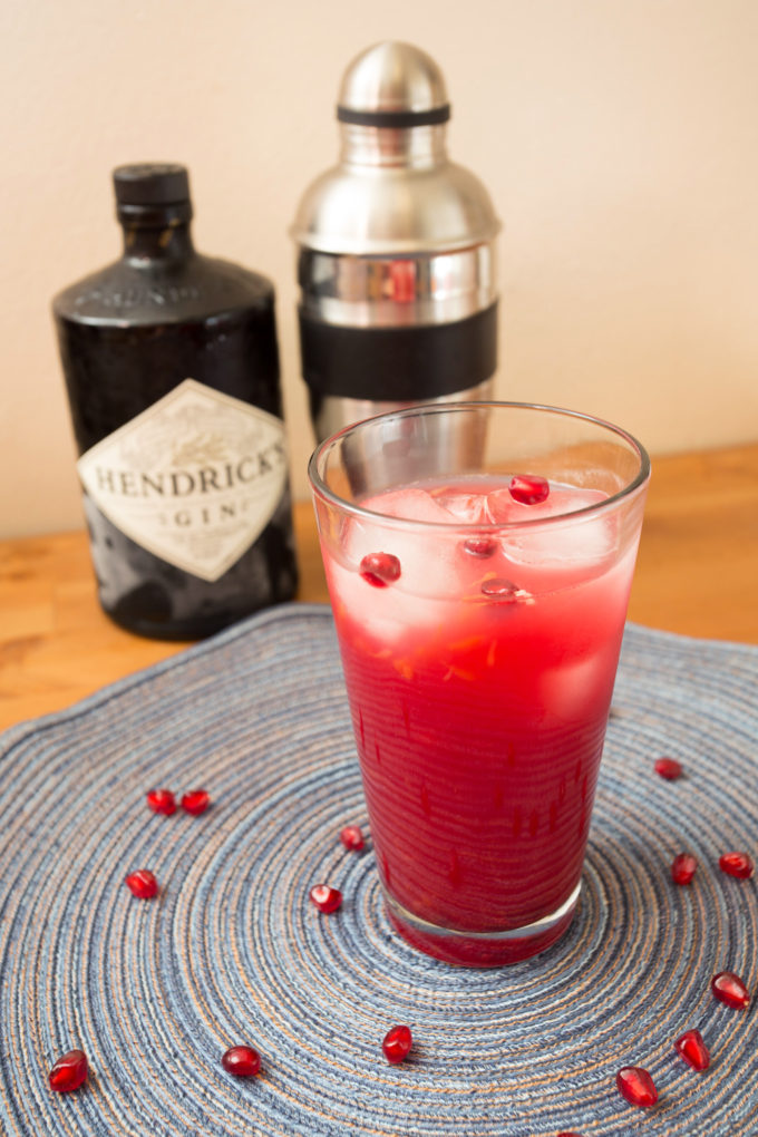 Pomegranate Gin Cocktail The Missing Lokness