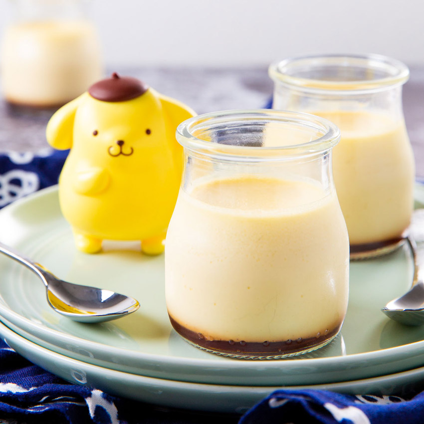Purin Japanese Caramel Custard Pudding The Missing Lokness