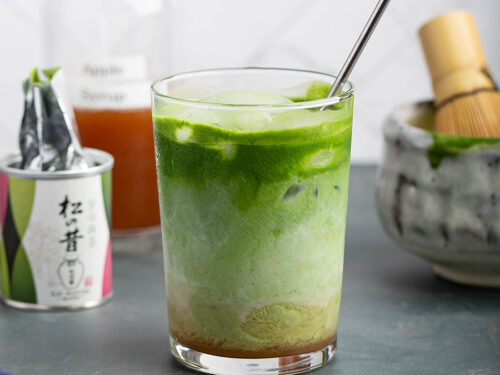Apple Matcha Latte Apple Matcha Latte