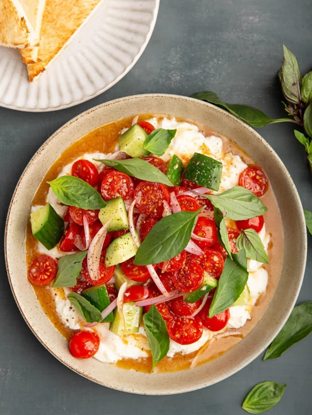 If there is a salad that I can’t stop eating, it’s this one, Burrata Salad w/ Marinated Tomato & Thai Basil. Creamy, bright flavors & no cook. I love how well the savory Thai basil pair w/ sweet cherry tomatoes, fresh cucumbers & creamy burrata. Amazing! 

Recipe link in profile ⬆️ #ontheblog #TheMissingLokness

https://www.themissinglokness.com/2025/07/31/burrata-salad-with-marinated-tomato-and-thai-basil/