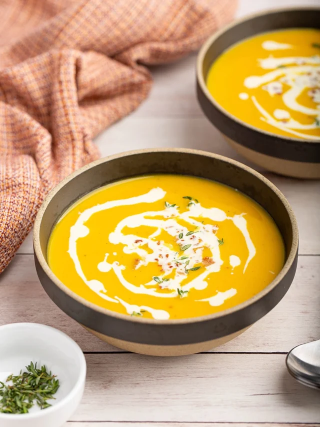 Creamy Roasted Pumpkin Soup. It may still be 80˚F (29˚C), but I’m already leaning into fall vibes. This soup starts with roasted kabocha squash & thyme, blended w/ onion, garlic, & chicken broth until silky smooth. Topped w/ crispy pancetta, a drizzle of cream, & fresh thyme. It’s layered w/ sweetness, umami, & creaminess. I’ve loved every sip, and I know I’ll be making it again (and again!) once the weather finally cools down. 🎃🍂 

Recipe link in profile ⬆️ #ontheblog #TheMissingLokness

https://www.themissinglokness.com/2025/09/18/creamy-roasted-pumpkin-soup/