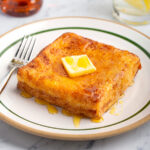 Hong Kong Style French Toast | This Hong Kong classic is stuffed w/ peanut butter & pan fried until golden brown. It’s sweet & savory. It makes a great breakfast or afternoon tea! #stuffedfrenchtoast #frenchtoast #hongkongrecipe #chachaanteng #hongkongstylecafe #bread #easyrecipe #peanutbutter #goldensyrup #afternoontea #breakfast #breakfastrecipe | The Missing Lokness