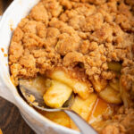 The Best Apple Crumble | Sweet apples w/ buttery crumble makes the most comforting dessert! #apple #crumble #cinnamon #baking #holidayrecipe #thanksgiving #christmas #dessert #dessertrecipe #dinnerparty #fall #winter | The Missing Lokness